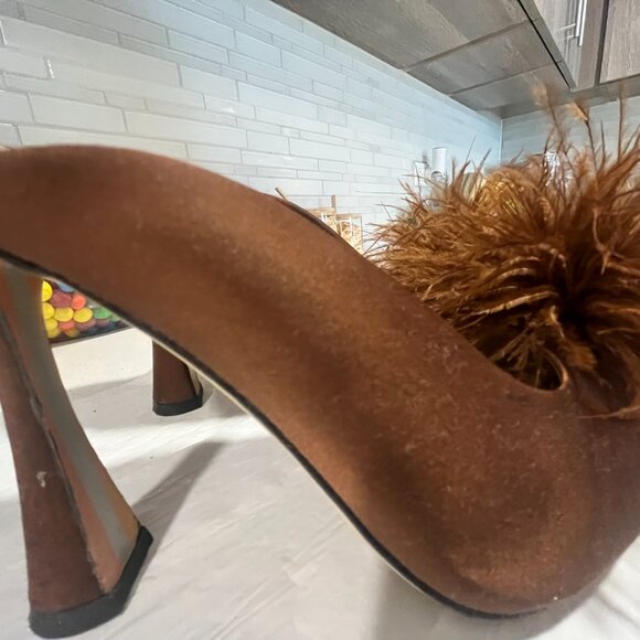 Sam elderman feather heels - Picture 2 of 3